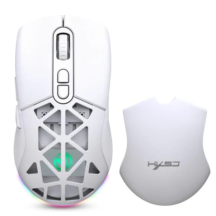 HXSJ T26 듀얼 모드 2.4G BT5.1 충전식 무선 마우스, T26