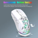 HXSJ T26 듀얼 모드 2.4G BT5.1 충전식 무선 마우스, T26