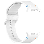 삼성 갤럭시 워치8 클래식 46mm / 워치8 44mm / 40mm용 xDfind 스티치 솔리드 컬러 실리콘 시계줄, 20mm, 22mm