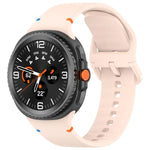 삼성 갤럭시 워치8 클래식 46mm / 워치8 44mm / 40mm용 xDfind 스티치 솔리드 컬러 실리콘 시계줄, 20mm, 22mm