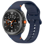 삼성 갤럭시 워치8 클래식 46mm / 워치8 44mm / 40mm용 xDfind 스티치 솔리드 컬러 실리콘 시계줄, 20mm, 22mm