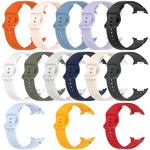 삼성 갤럭시 워치8 클래식 46mm / 워치8 44mm / 40mm용 xDfind 스티치 솔리드 컬러 실리콘 시계줄, 20mm, 22mm