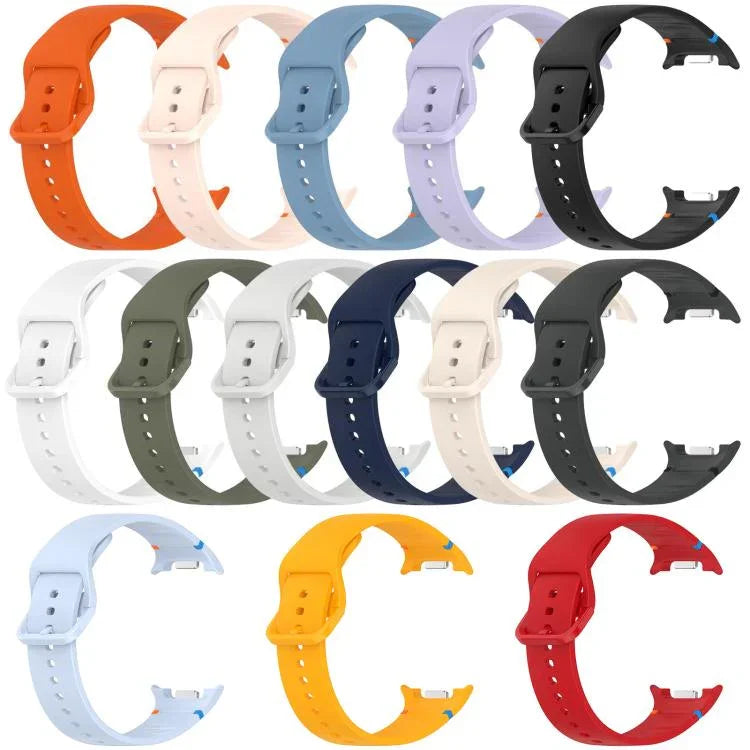 삼성 갤럭시 워치8 클래식 46mm / 워치8 44mm / 40mm용 xDfind 스티치 솔리드 컬러 실리콘 시계줄, 20mm, 22mm
