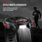 Zeblaze Stratos 4 견고한 아웃도어 GPS 스마트 워치 1.43인치 화면 5 ATM & IP69K