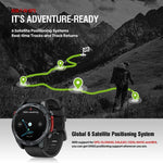 Zeblaze Stratos 4 견고한 아웃도어 GPS 스마트 워치 1.43인치 화면 5 ATM & IP69K