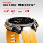 Zeblaze Stratos 4 견고한 아웃도어 GPS 스마트 워치 1.43인치 화면 5 ATM & IP69K