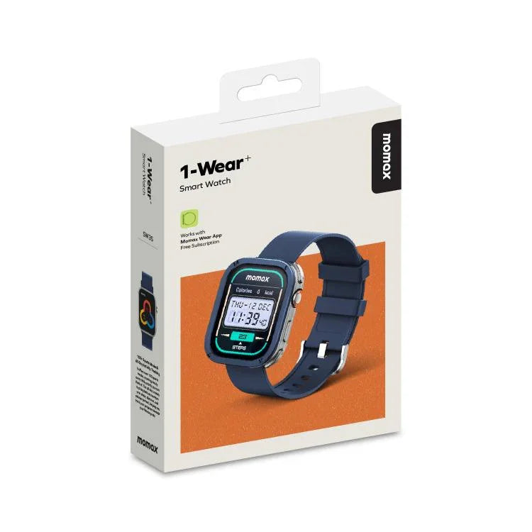 MOMAX SW3S 1.99인치 화면 3ATM 방수 스마트 스포츠 워치