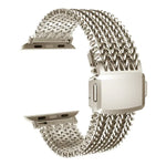 메시 마그네틱 스테인리스 스틸 시계줄, 애플 워치 46mm / 49mm / 45mm / 44mm용, 애플 워치 42mm / 41mm / 40mm / 38mm용