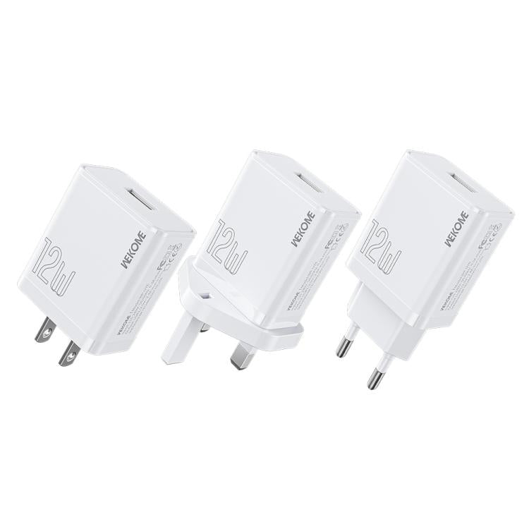 WK WP-U76 킨콩 12W USB 충전기, UK 플러그, US 플러그, EU 플러그