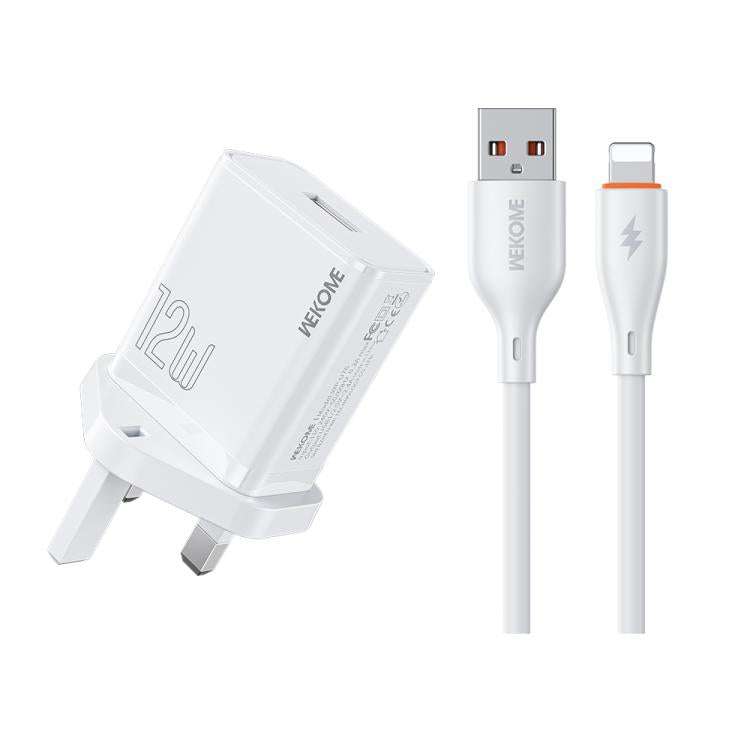 WK WP-U76 킨콩 12W USB 충전기 세트, UK 플러그, US 플러그, EU 플러그