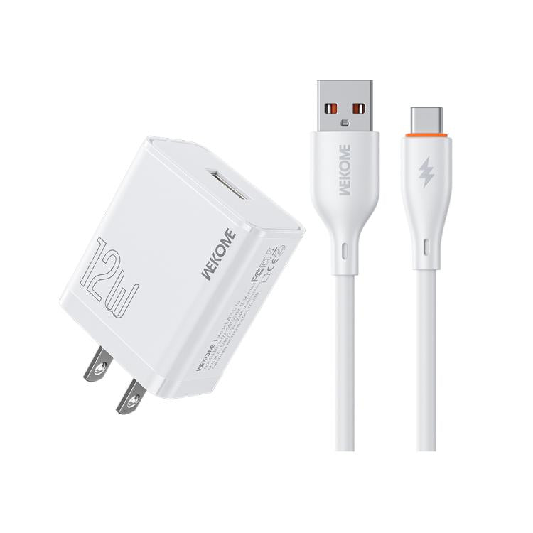 WK WP-U76 킨콩 12W USB 충전기 세트, UK 플러그, US 플러그, EU 플러그