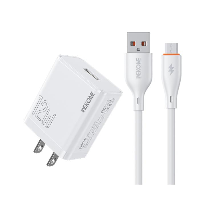 WK WP-U76 킨콩 12W USB 충전기 세트, UK 플러그, US 플러그, EU 플러그