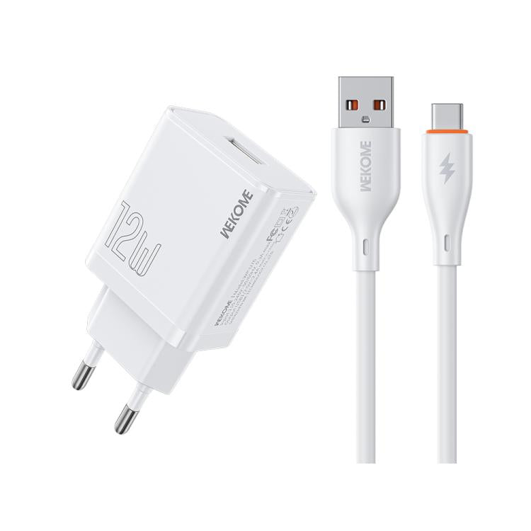 WK WP-U76 킨콩 12W USB 충전기 세트, UK 플러그, US 플러그, EU 플러그