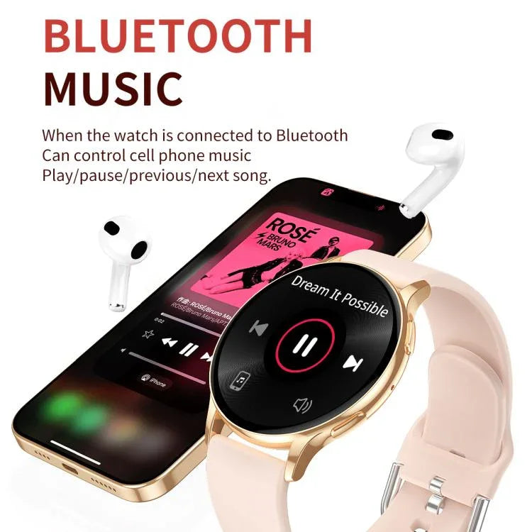 CY29 1.32인치 AMOLED 화면 여성용 스마트 워치 COFIT 앱 지원