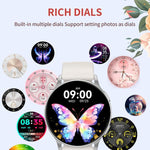 CY29 1.32인치 AMOLED 화면 여성용 스마트 워치 COFIT 앱 지원