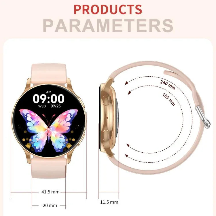 CY29 1.32인치 AMOLED 화면 여성용 스마트 워치 COFIT 앱 지원