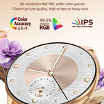 CY29 1.32인치 AMOLED 화면 여성용 스마트 워치 COFIT 앱 지원