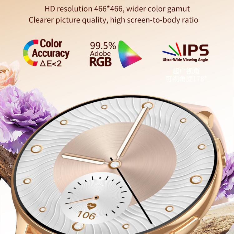 CY29 1.32인치 AMOLED 화면 여성용 스마트 워치 COFIT 앱 지원