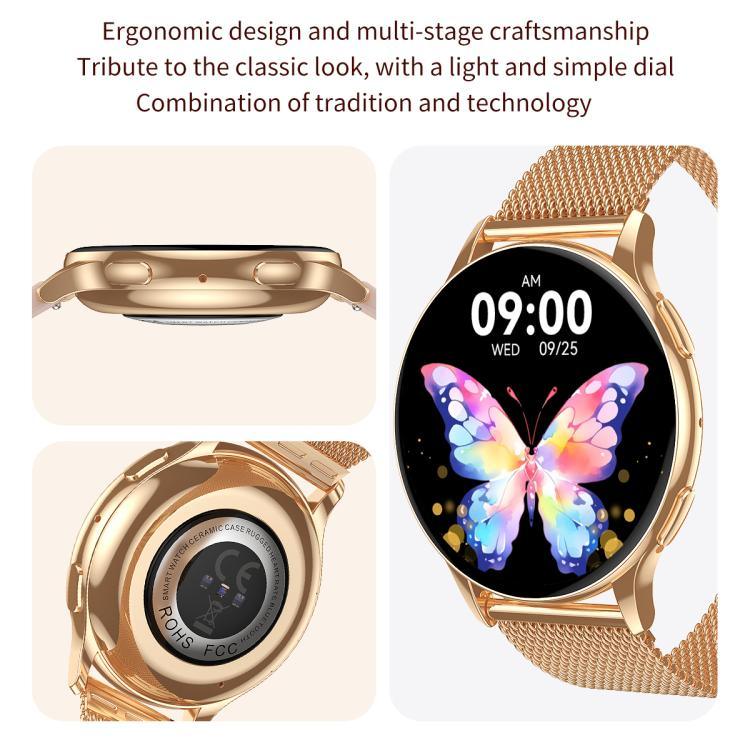 CY29 1.32인치 AMOLED 화면 여성용 스마트 워치 COFIT 앱 지원