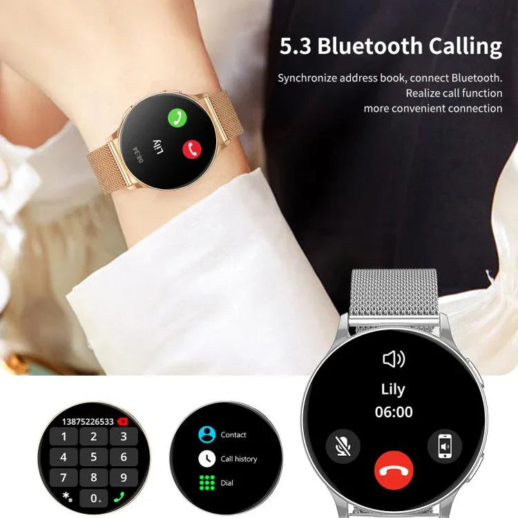 CY29 1.32인치 AMOLED 화면 여성용 스마트 워치 COFIT 앱 지원