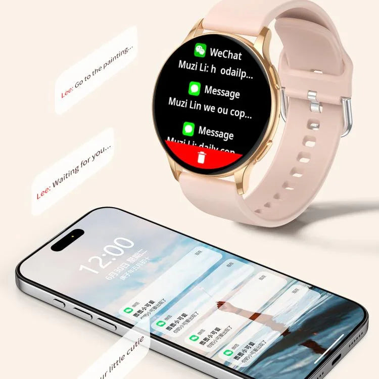 CY29 1.32인치 AMOLED 화면 여성용 스마트 워치 COFIT 앱 지원