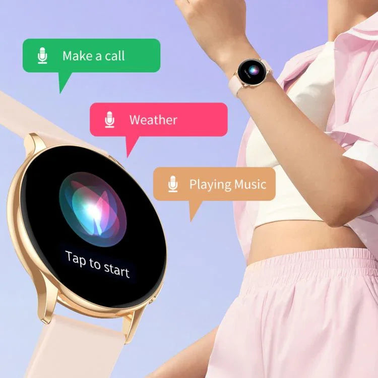 CY29 1.32인치 AMOLED 화면 여성용 스마트 워치 COFIT 앱 지원