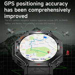 KC91 1.39인치 IPS 화면 3ATM 아웃도어 GPS 스마트워치 플래시라이트 포함
