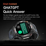KC91 1.39인치 IPS 화면 3ATM 아웃도어 GPS 스마트워치 플래시라이트 포함