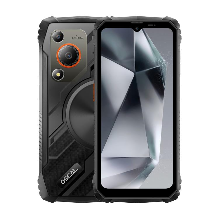 Blackview Oscal Marine 1, 6.56인치 안드로이드 15 Unisoc UMS9230E T615 옥타 코어, 네트워크: 4G, OTG, NFC, 4GB+128GB