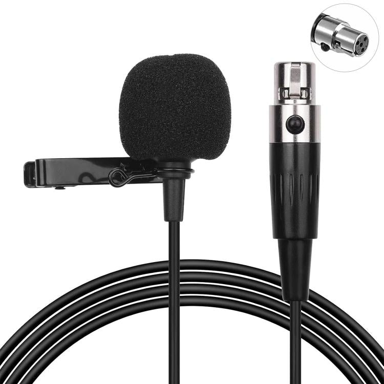 금속 라발리에 마이크, 케이블 길이: 1.5m, 3핀 XLR 헤드, 4핀 XLR 헤드