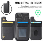MAGKING K3 시리즈 MagSafe RFID 카드 가방 분리형 폰 케이스, 아이폰 17e / 16e용, 아이폰 17용, 아이폰 16 프로 맥스용, 아이폰 16 프로용, 아이폰 16 플러스용, 아이폰 16용