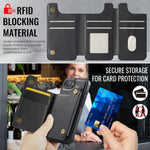 MAGKING K3 시리즈 MagSafe RFID 카드 가방 분리형 폰 케이스, 아이폰 17e / 16e용, 아이폰 17용, 아이폰 16 프로 맥스용, 아이폰 16 프로용, 아이폰 16 플러스용, 아이폰 16용