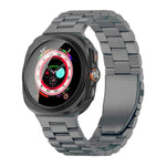 3비즈 플랫 버클 티타늄 합금 시계 밴드, Samsung Galaxy Watch Ultra / Ultra 2025용, Samsung Galaxy Watch8 / Watch8 Classic용