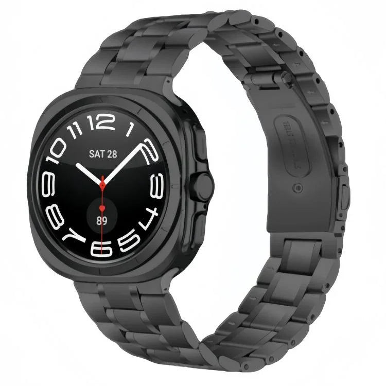 5비즈 스테인리스 스틸 메탈 시계 밴드, Samsung Galaxy Watch Ultra / Ultra 2025용, Samsung Galaxy Watch8 / Watch8 Classic용