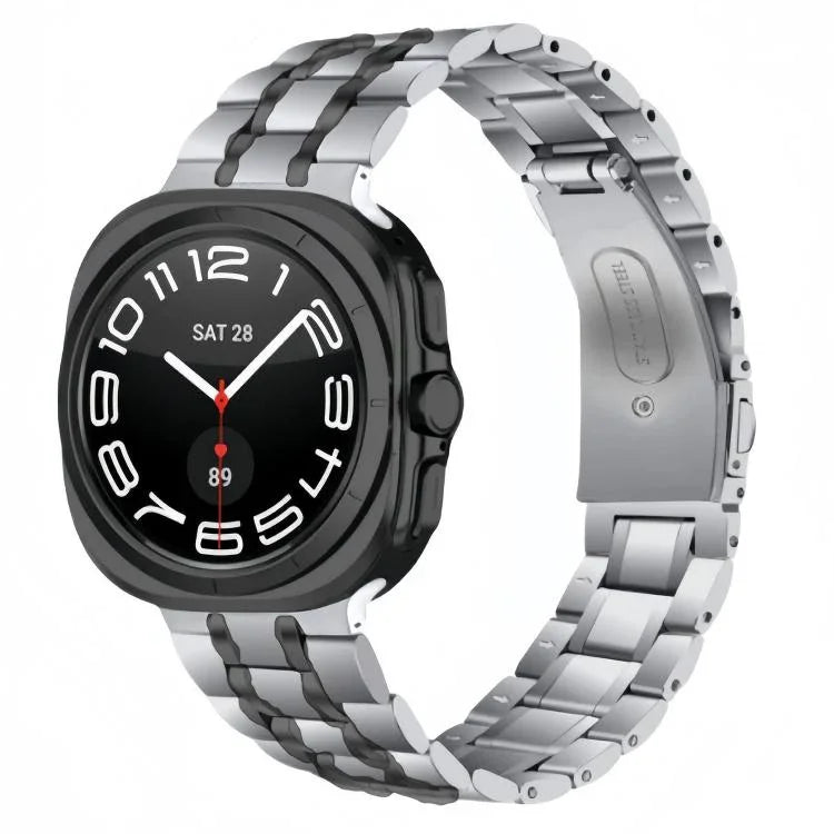 5비즈 스테인리스 스틸 메탈 시계 밴드, Samsung Galaxy Watch Ultra / Ultra 2025용, Samsung Galaxy Watch8 / Watch8 Classic용