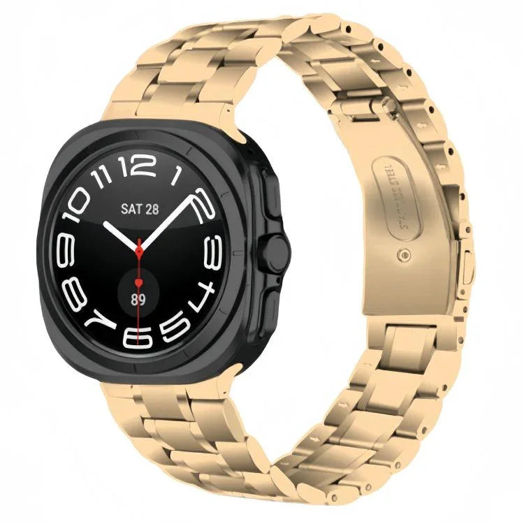5비즈 스테인리스 스틸 메탈 시계 밴드, Samsung Galaxy Watch Ultra / Ultra 2025용, Samsung Galaxy Watch8 / Watch8 Classic용