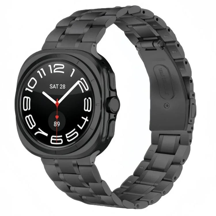 5비즈 스테인리스 스틸 메탈 시계 밴드, Samsung Galaxy Watch Ultra / Ultra 2025용, Samsung Galaxy Watch8 / Watch8 Classic용