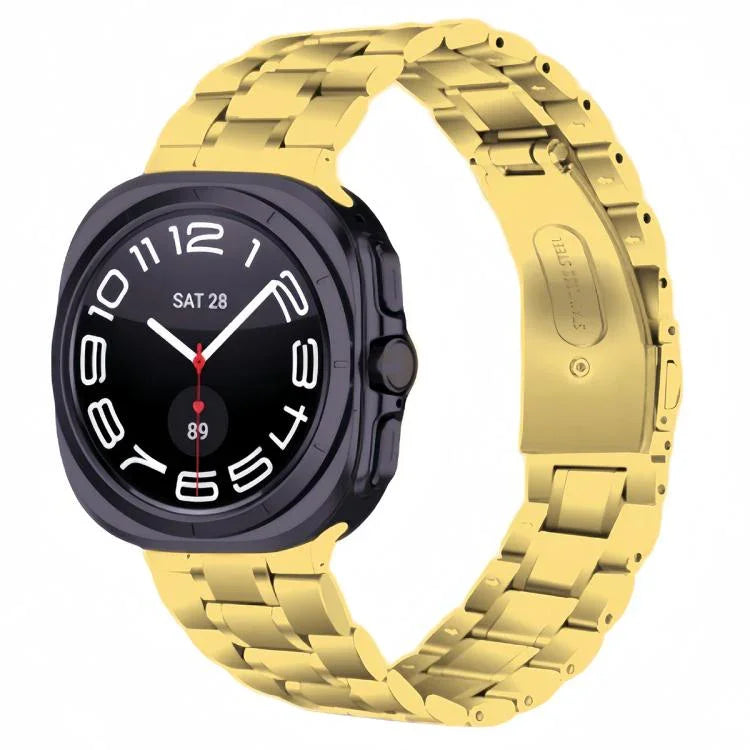 5비즈 스테인리스 스틸 메탈 시계 밴드, Samsung Galaxy Watch Ultra / Ultra 2025용, Samsung Galaxy Watch8 / Watch8 Classic용