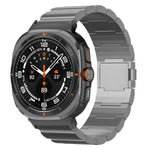 원 비즈 자석 버클 티타늄 합금 시계 밴드, Samsung Galaxy Watch Ultra / Ultra 2025용, Samsung Galaxy Watch8 / Watch8 Classic용