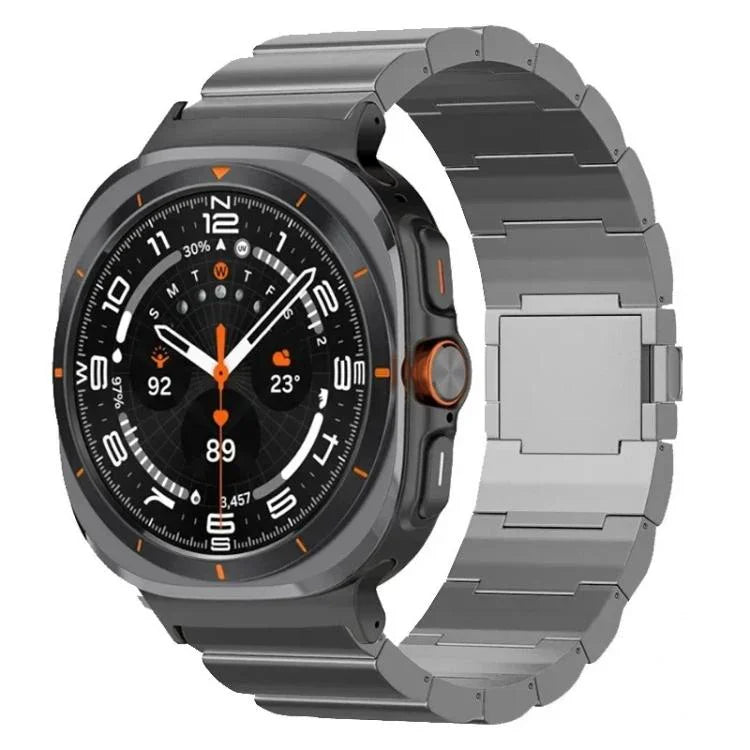 원 비즈 자석 버클 티타늄 합금 시계 밴드, Samsung Galaxy Watch Ultra / Ultra 2025용, Samsung Galaxy Watch8 / Watch8 Classic용