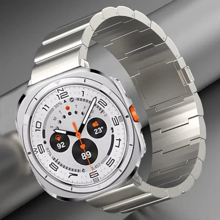원 비즈 자석 버클 티타늄 합금 시계 밴드, Samsung Galaxy Watch Ultra / Ultra 2025용, Samsung Galaxy Watch8 / Watch8 Classic용
