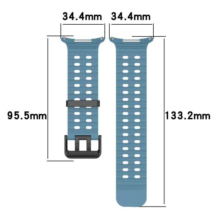 듀얼 로우 홀 실리콘 시계 밴드와 TPU 케이스, 삼성 갤럭시 워치 울트라 47mm / 울트라 2025용