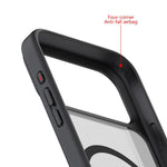 칼레볼 MagSafe 보이지 않는 틸트 홀더 PC 하이브리드 TPU 케이스, 아이폰 14 프로용, 아이폰 14 프로 맥스용, 아이폰 13 프로 맥스용, 아이폰 13 프로용, 아이폰 13용