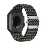 더블 루프 기계식 버클 나일론 꼬임 시계줄, 애플 워치 46mm / 49mm / 45mm / 44mm용