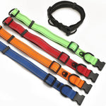 Pet Reflective Collar Nylon Black Buckle, S, M, L, Nylon Collar, S, Nylon Collar, M, Nylon Collar, L