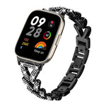 20mm xDfind Small Twist Diamond Metal Watch Band, For Xiaomi Band 10 Pro/9 Pro/Redmi Watch 6/5/4, For Redmi Watch 3 Active / Watch 3 Lite, For Redmi Watch 3