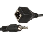3.5mm 수컷 to RJ45 암컷 네트워크 포트 터치스크린 어댑터 케이블, Thunderstone용