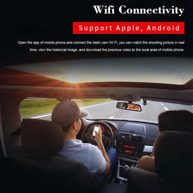 USB WiFi HD 야간 시야 숨겨진 차량용 블랙박스