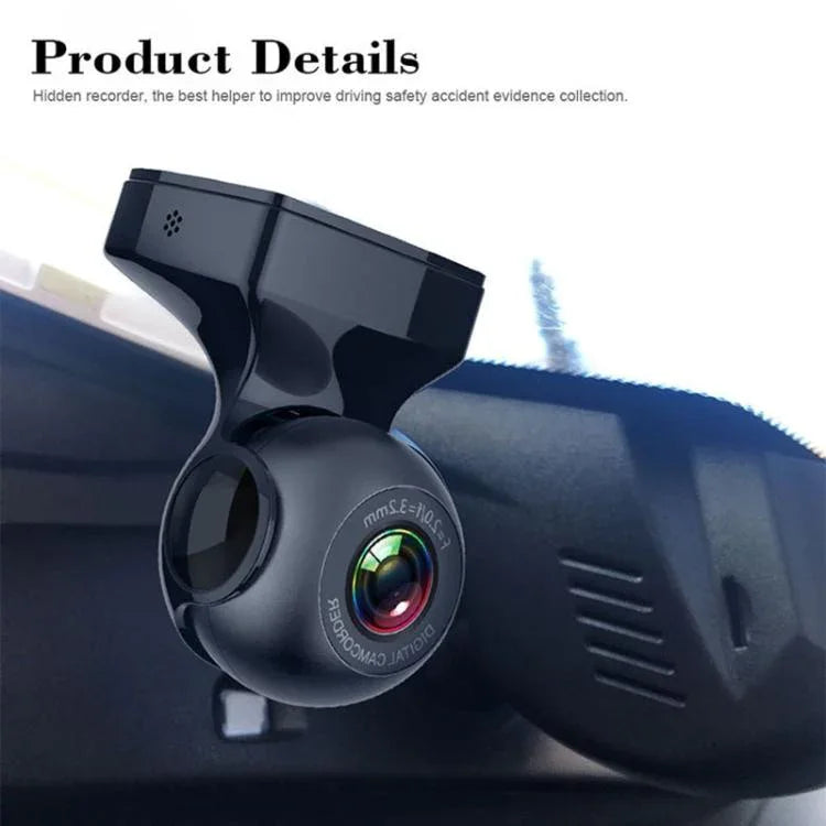 USB WiFi HD 야간 시야 숨겨진 차량용 블랙박스