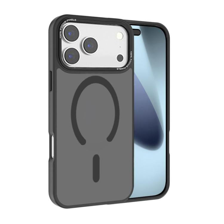 Kalebol 메탈 렌즈 프레임 MagSafe 무광 PC 휴대폰 케이스, 아이폰 17 프로 맥스용, 아이폰 17 프로용, 아이폰 17용, 아이폰 에어용, 아이폰 16 프로 맥스용